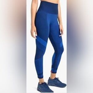 High waist compression leggings LNDR vortex xs s blue compressive